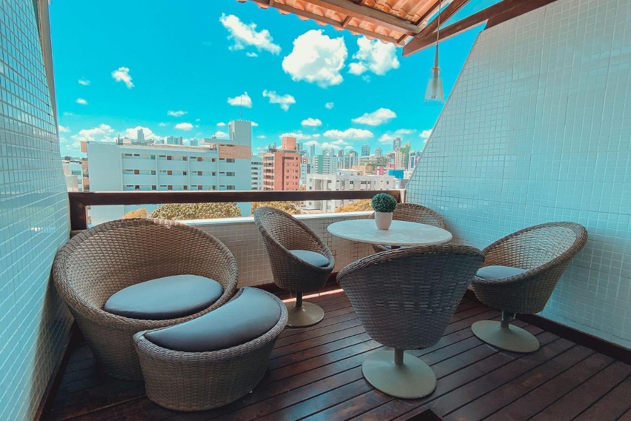 Villazul - Edificio Imperial Flat Tambau - Apartamentos De Temporada João Pessoa Eksteriør billede